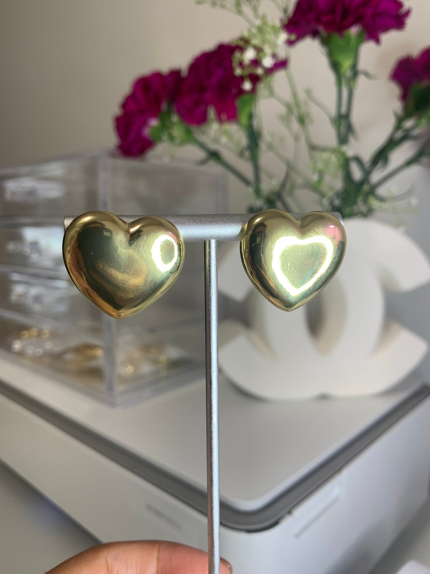 Corazón earrings